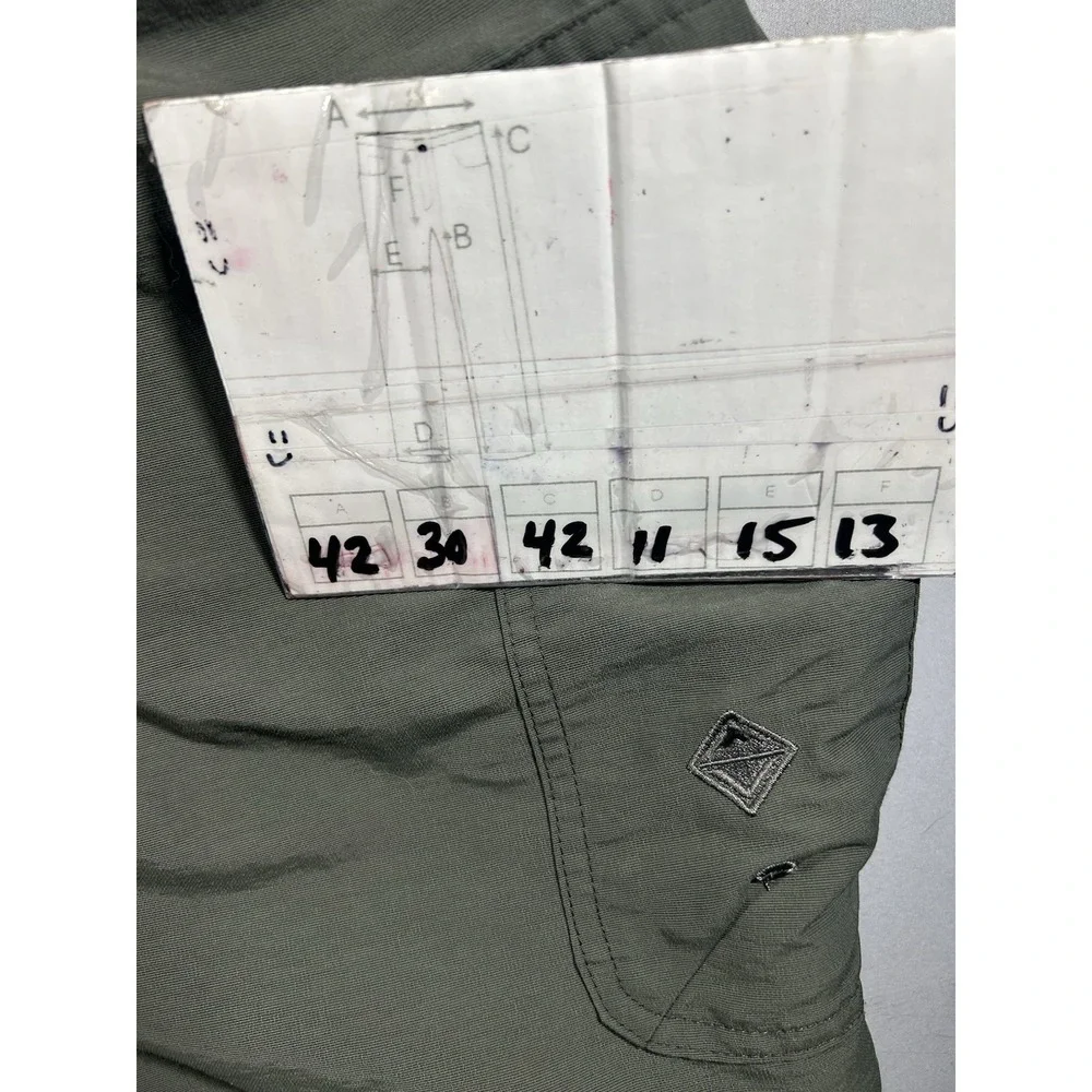 Venturing Uniform Switchbacks Convertible Pants Mens XL Olive Zip Off Cargo BSA